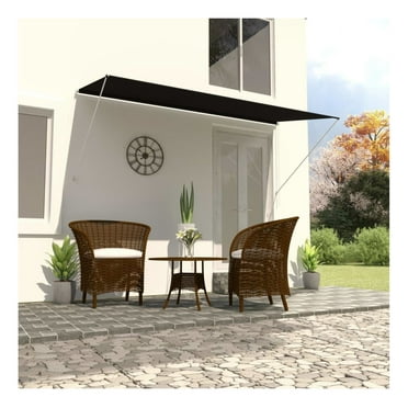Retractable Awning 98.4"x59.1" Anthracite