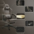Free Shipping! Dowinx PU Leather Gaming Chair with Massage Lumbar