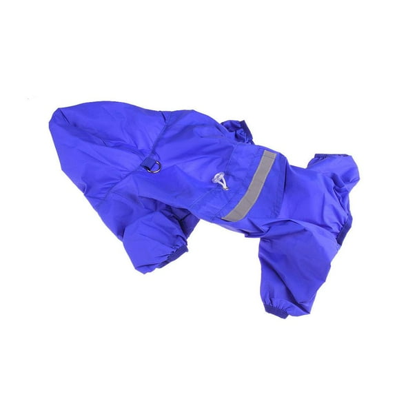 Dog Raincoat, Dog Rain with Clear Hooded Double Layer for Large Medium Small Dogs Puppies, Waterproof Rain Coat Poncho with Reflective Storage Pocket & Rim