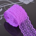thumbnail image 3 of Zhaomeidaxi 10m Lace Ribbon  4.5cm Lace Trim,Lace Trim Ribbon, for Sewing, Gift Wrap Wedding Decoration Embroidery Sewing Fabric, 3 of 5