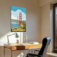 thumbnail image 6 of Golden Gate Gaze Frameless Free Floating Tempered Glass Panel Graphic Wall Art , 36" x 24", 6 of 9