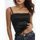 thumbnail image 3 of Camisola básica sin mangas para mujer, color sólido Camis de fiesta casual Tops de verano Streetwear, 3 of 5