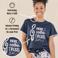 thumbnail image 5 of LazyOne Pajamas for Women, Cute Pajama Pants and Top Separates, Here Comes Treble, X-large, 5 of 7