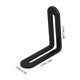 thumbnail image 2 of unbranded 10Ud Bracket En L Negro Resistente Para Muebles Reforzado Y De, 2 of 8