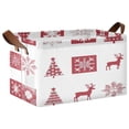 thumbnail image 2 of BZSMCE Collapsible Fabric Cube Storage Bins Christmas Pattern Design Pattern Storage Box, 2 of 8