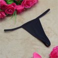 thumbnail image 4 of Worallymy Sexy Tanga Mujer Tanga Bragas Ropa Interior Cintura Baja T-Back Calzoncillos, Negro Worallymy JD735800246, 4 of 4