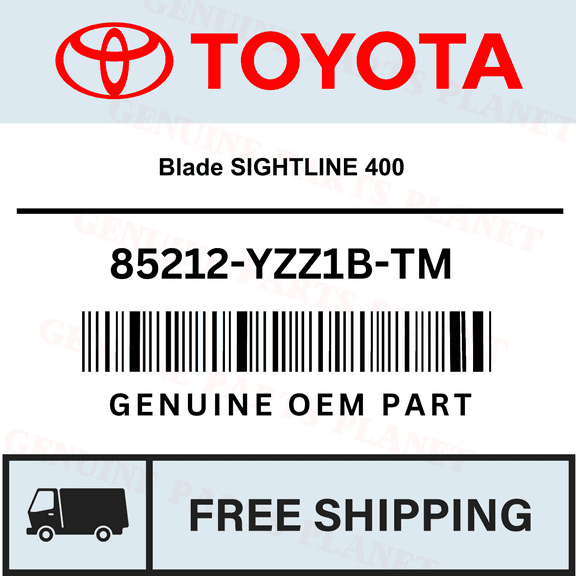 OEM GENUINE TOYOTA Blade SIGHTLINE 400 - 85212-YZZ1B-TM