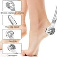 thumbnail image 5 of 52 Pcs Callus Shaver Set,1 Stainless Steel Foot Razor with 50 Replacement Slices Blades and 1 Foot File Head Foot Care Tools,Foot Shaver Callus Remover,Hard Dry Skin Remover for Hand Feet, 5 of 5