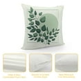 thumbnail image 4 of Eucalyptus Leaves Throw Pillow Covers Sage Green Leaf White Floral Decorative Pillows for Couch Sofa Bed Home Decor, 4 of 5