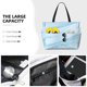 thumbnail image 3 of Fotbe Light Blue Marble Bolsa de Viaje para Playa - Resistente al Agua, Bolsa Tote de Gran Capacidad y Ligera con 7 Bolsillos para Mujeres y Hombres, 3 of 7