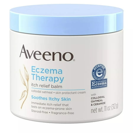AVEENO Eczema Therapy Itch Relief Balm 11 oz (Pack of 4)