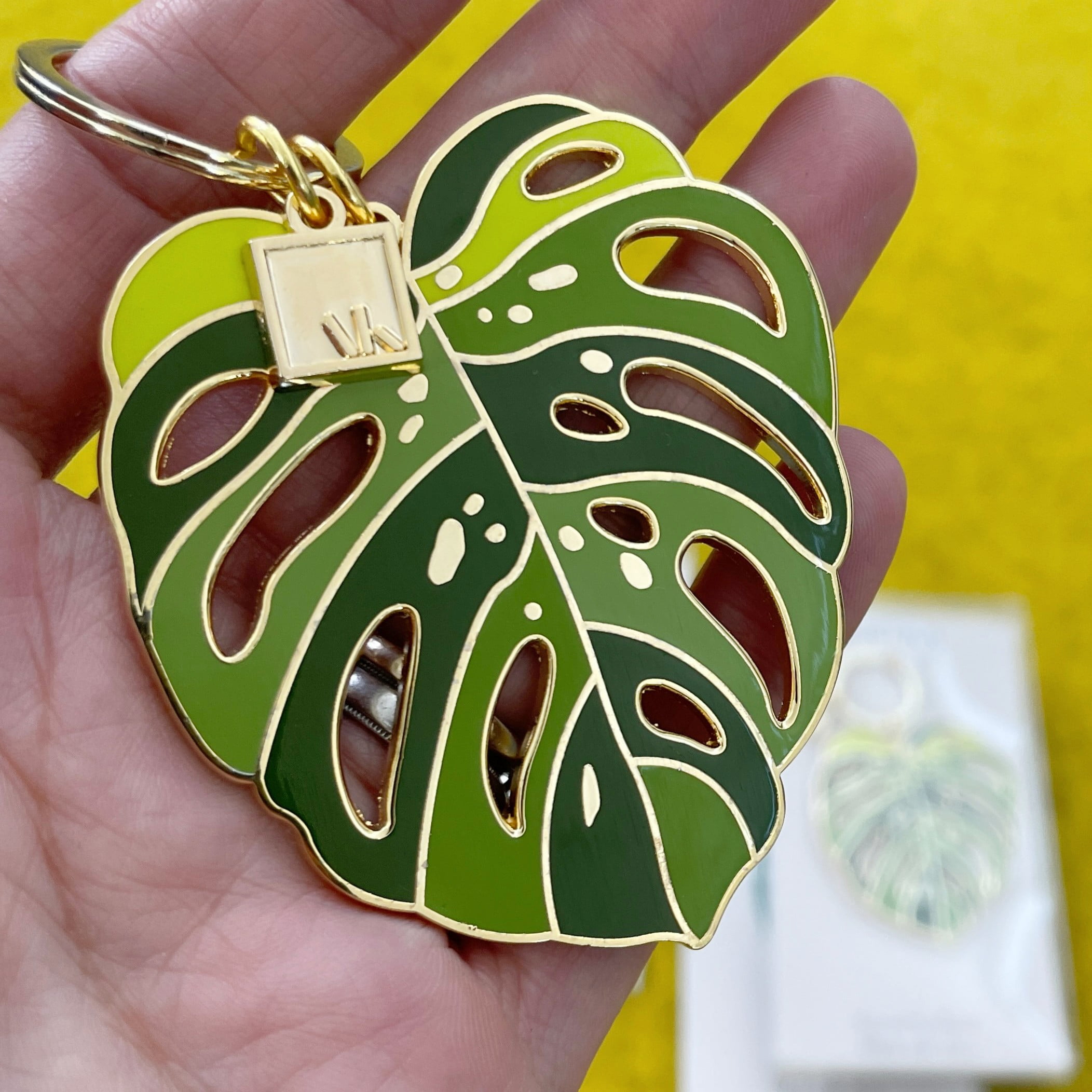 Kawaii Tropical Green Leaves Car Accessories, Cute Car Accessories, Key  Chain, Boho Car Coasters and Car Floor Mat Matching Set for Women 