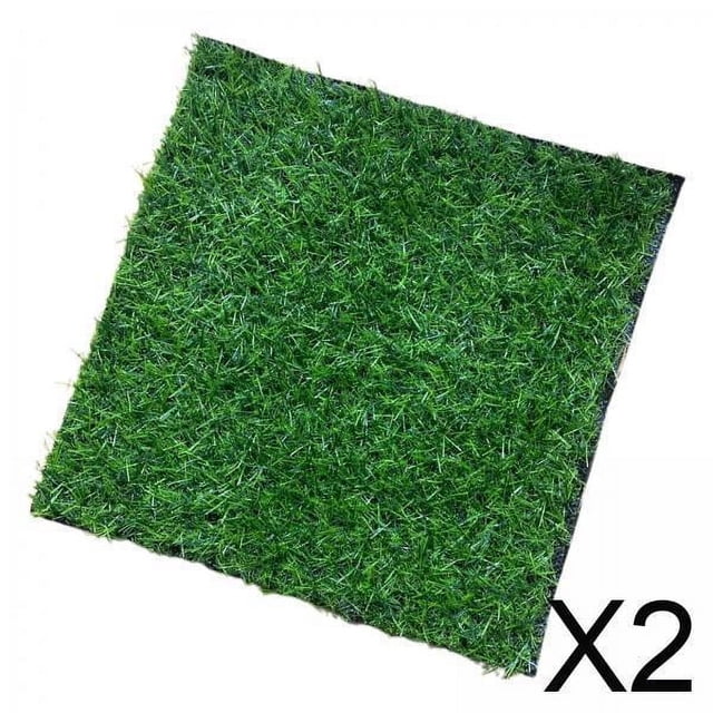 2xGolf Alfombra De Césped Artificial Para Astillado Entrenamiento De Conducción Alfombra De Práctica De Golf