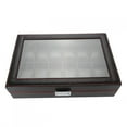 thumbnail image 4 of Watch Organizer Case Box Organizer, Black Watch Storage Box, Office For Home, 4 of 8