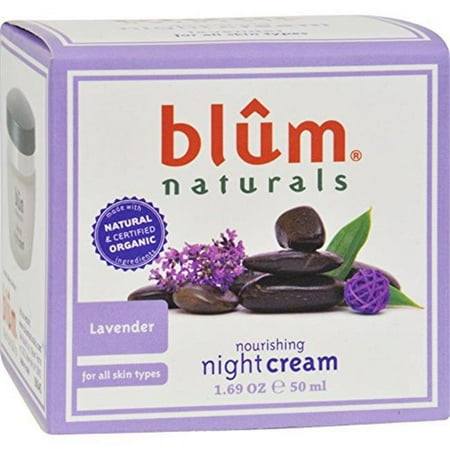 Blum Naturals 1216563 Nourishing Lavender Night Cream , 1.69 oz