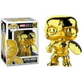 thumbnail image 3 of Funko POP! Marvel Studios 10: Captain America (Chrome Gold), Vinyl Figure, 3 of 5