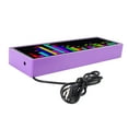 thumbnail image 1 of LED Music Spectrum Display, 16x24RGB LED 4 Time Display Modes Music Spectrum Display Analyzer  for Parties, 1 of 7
