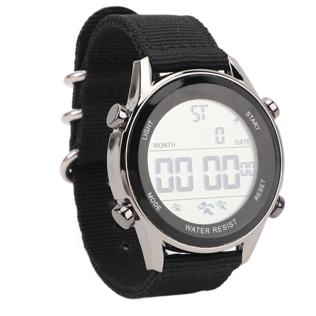 Relaj deportivo para hombres digital, alarma impermeable relaj digital, zona horaria dual relojes de pulsera - retroiluminación el relaj de hormre con cronómotro para
