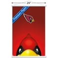 thumbnail image 3 of NFL Arizona Cardinals - S. Preston Mascot Big Red 20 Wall Poster with Wooden Magnetic Frame, 22.375" x 34", 3 of 5