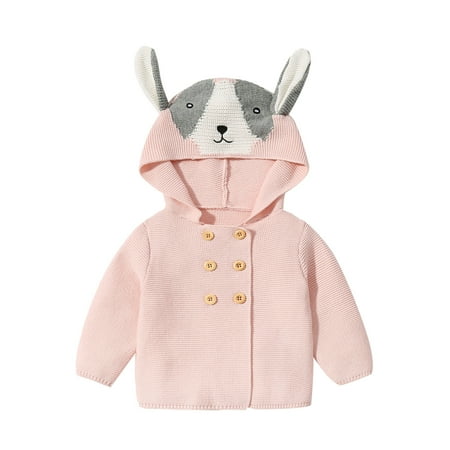 

nsendm Toddlers Zip up Hoodie Newborn Toddler Baby Girls Boys Patchwork Spring Winter Boys Zip up Hoodies Size 8-10 Sweater Pink 12-18 Months