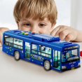 GoldCister Driving Bus Toy Large Electric Bus Toy Educational Play