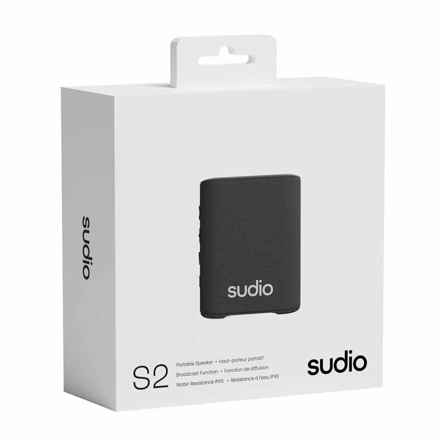 Sudio S2 Portable Speaker, Black