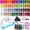 Multicolor-B301-B332, variant on JODSONE Gel Nail Polish Kit with U V Light 32 Colors Gel Polish Nail 4 Functional Adhesive Bottles Kit Soak Off Manicure Tools Gifts for Women