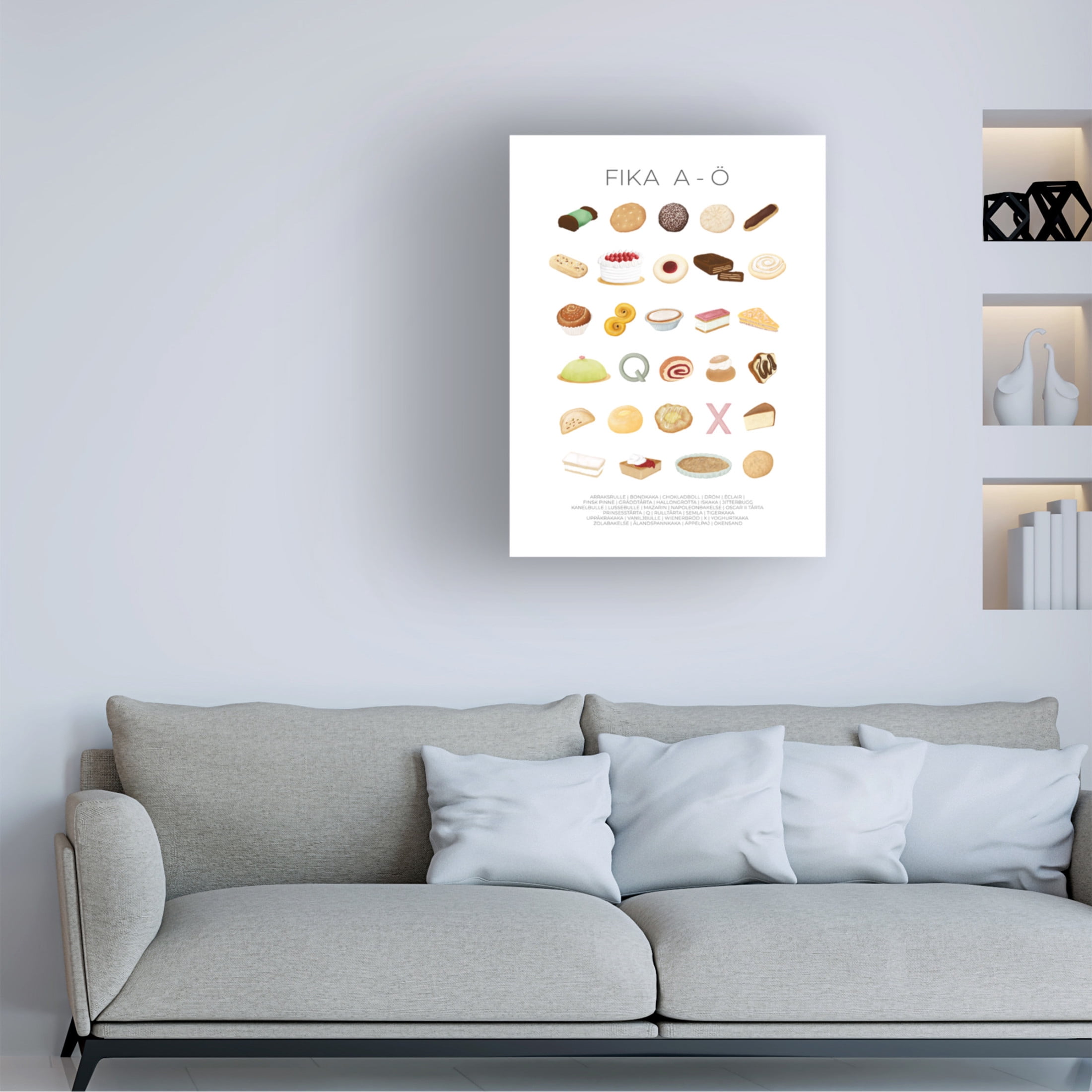 Trademark Fine Art Aminah Eleonora FIKA A A Canvas Wall Art