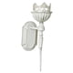 thumbnail image 2 of Candelabros de pared para velas de té, candelabros rústicos para interiores, fiestas, salas de estar, repisas y comedores. Blanco, 2 of 8
