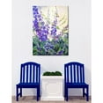 thumbnail image 2 of Outdoor Living and Style Blue and Green Delphi Outdoor Canvas Rectangular Wall Art Decor 40" x 30", 2 of 2