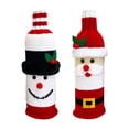 thumbnail image 2 of 2 fundas para botellas de vino de Navidad, fundas para botellas de vino, regalos de fiesta, ropa, accesorios de vino, bolsa para botellas de vino para, 2 of 9