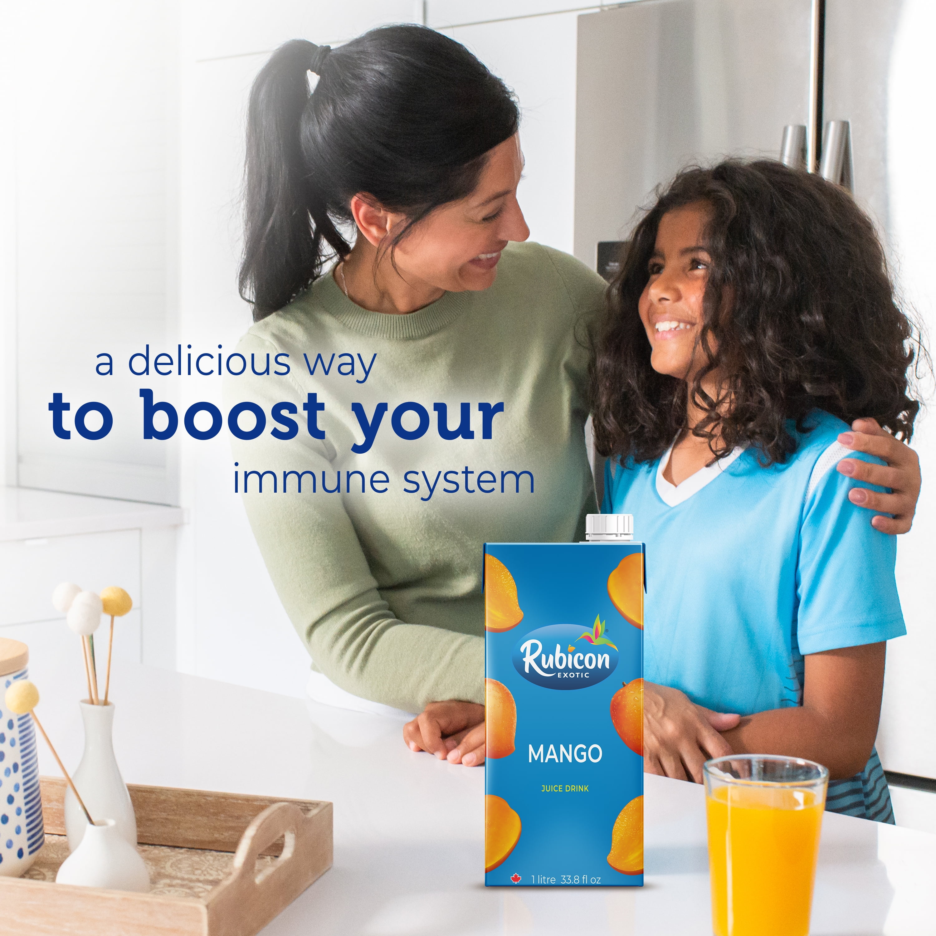 Boisson au jus exotique à la mangue de Rubicon 1 litre