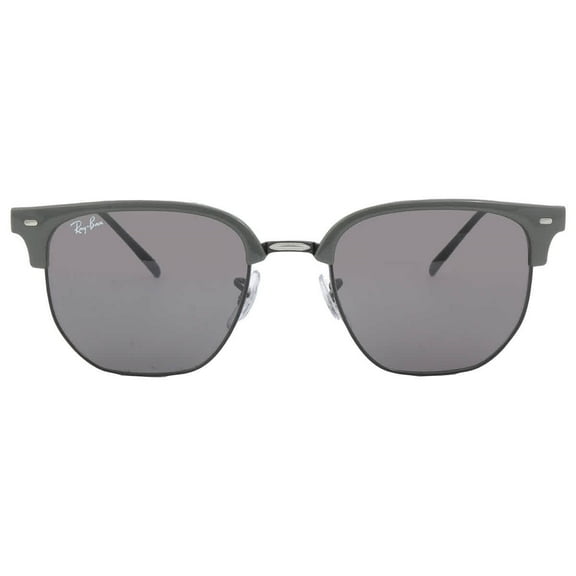 Ray Ban New Clubmaster Dark Grey Irregular Unisex Sunglasses RB4416 6653B1 51