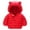 Red, variant on NOKIO Toddler Insulated Cotton Jackets Girls' Quilted Cotton Parkas Kids Coat Grils Outdoor Baby Boys Thick Windproof Warm Jacket Toddler Hooded Boys Coat&jacket Baby Girls Winter Coat