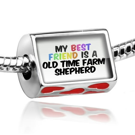 Bead My best Friend a Old Time Farm Shepherd Dog from United States Charm Fits All European (Best Dog For Farm Protection)