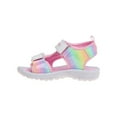 thumbnail image 2 of Rugged Bear Girls Double Hook & Loop Sport Sandals (Toddler Sizes), 2 of 5