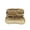 Beige, variant on Car Seat Back Foldable Tray Table with Cup Holders, Sturdy Hard Plastic Structure, Space Saving Travel Desk for Road Trip Eating, Snacks, Drinks and Family Vehicle Use