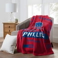 thumbnail image 2 of The Northwest Group  Philadelphia Phillies 50" x 60" Digitize Raschel Throw Blanket, 2 of 3
