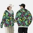 thumbnail image 6 of Gaeub Watercolor Cactuses Men's and Women's UPF 50+ Long-Sleeved Sun Protection Clothing, Fishing Shirt Long Sleeve Zip - X-Large, 6 of 9