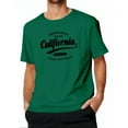 thumbnail image 2 of Men Summer Tops Men's Casual Graphic T Shirt City Print Comfortable Tee For Everyday Wear And Sports Memory Boy Summer T Shirt Long Sleeve Stretchy Men Undershirt Long Sleeve Apparel Lose Green XL, 2 of 3