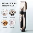 thumbnail image 3 of EXLEAF 2026 New Dog Cat Pet Grooming Kit Rechargeable Cordless Electric Hair Clipper Trimmer Set for Home Grooming, Bath Time, Hair Maintenance, Pet Styling, 3 of 5