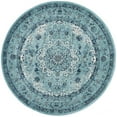 thumbnail image 5 of SAFAVIEH Evoke Teale Bordered Runner Rug, Light Blue, 2'2" x 7', 5 of 11