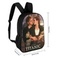thumbnail image 2 of Titanic Backpack, Large Capacity School Backpack, 17 Inch Laptop Backpack for School College Work Travel, 2 of 9
