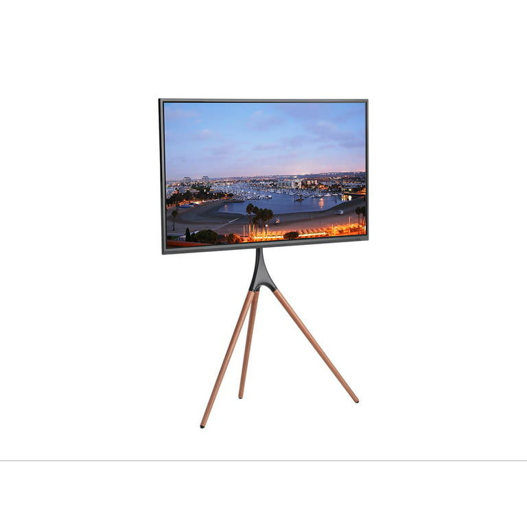 Monoprice Easel TV Stand Mount for Displays 45 inch - 65 inch Up to 77lbs. VESA Up to 600x400