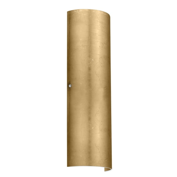 8194GF-LED-SN-Besa Lighting-Torre 22-20W 2 LED Wall Sconce-7 Inches Wide by 21.75 Inches High-Satin Nickel Finish-Gold Foil Glass Color-LED Lamping