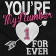 thumbnail image 2 of Cute Romantic Love Hearts Girlfriend Womens Fitted Plus Size Graphic Tee Brisco Brands 3X, 2 of 3