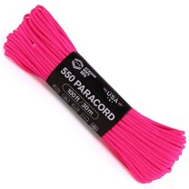 Atwood Rope MFG - 550 Paracord - Hot Pink- 100ft