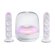 Harman Kardon SoundSticks 5 2.1-Channel Bluetooth Speaker System with HDMI (White)