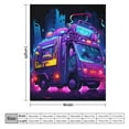 thumbnail image 2 of Ambulance Car for Women Men Kids Flannel Throw Blankets Soft Fuzzy Lightweight for Home Decor Couch Bed Sofa, 2 of 8