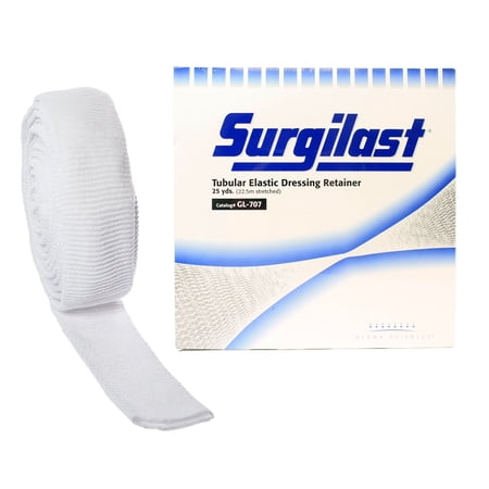 Surgilast Elastic Net Retainer Dressing 25 Yard Length Sz. 6 Tubular Elastic GL707 1 per Box